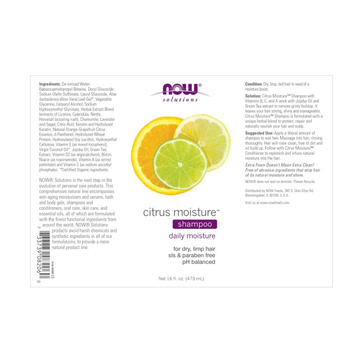 Citrus Moisture Shampoo