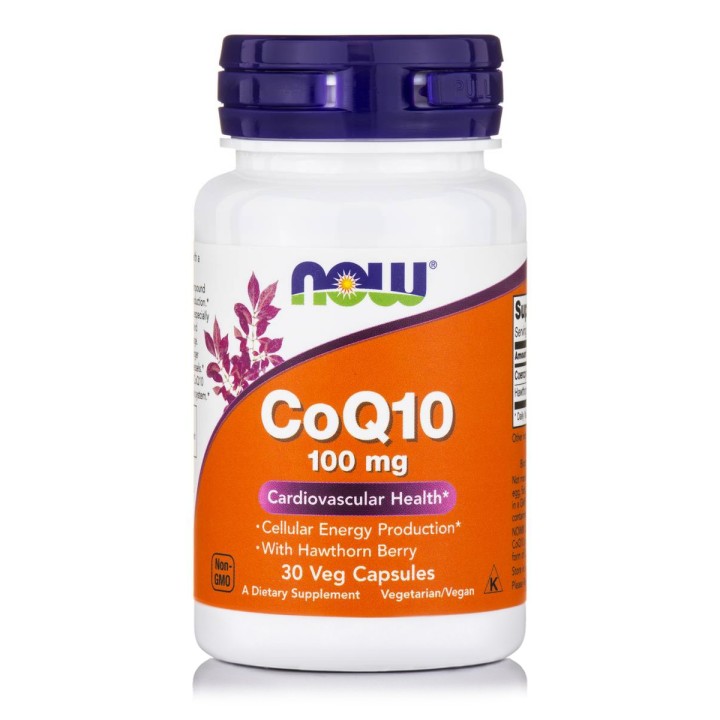 CoQ10 100 mg with Hawthorn Berry Veg Capsules