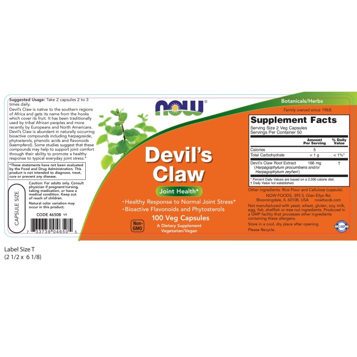 Devil's Claw Veg Capsules