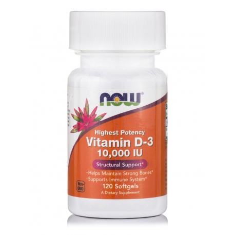 Vitamin D-3 10,000 IU Softgels