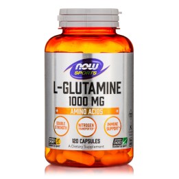 L-Glutamine, Double Strength 1000 mg Capsules