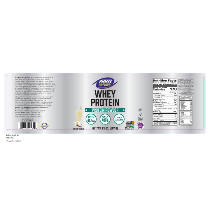 Whey Protein Vanilla Powder