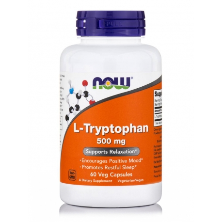 L-Tryptophan 500 mg Veg Capsules