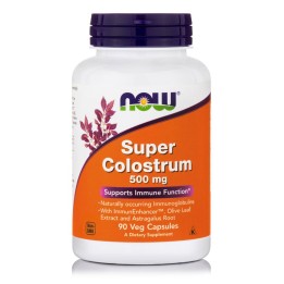Super Colostrum 500 mg Veg Capsules