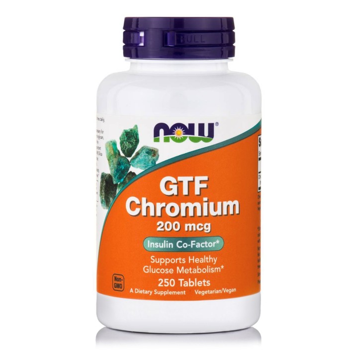 GTF Chromium 200 mcg Tablets