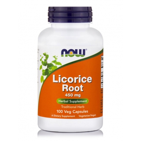 Licorice Root 450 mg Veg Capsules