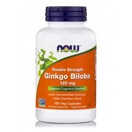 Ginkgo Biloba 120 mg Veg Capsules