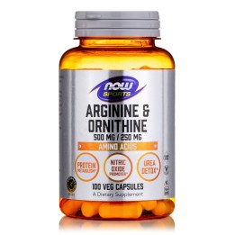 Arginine & Ornithine 500/250 mg Capsules