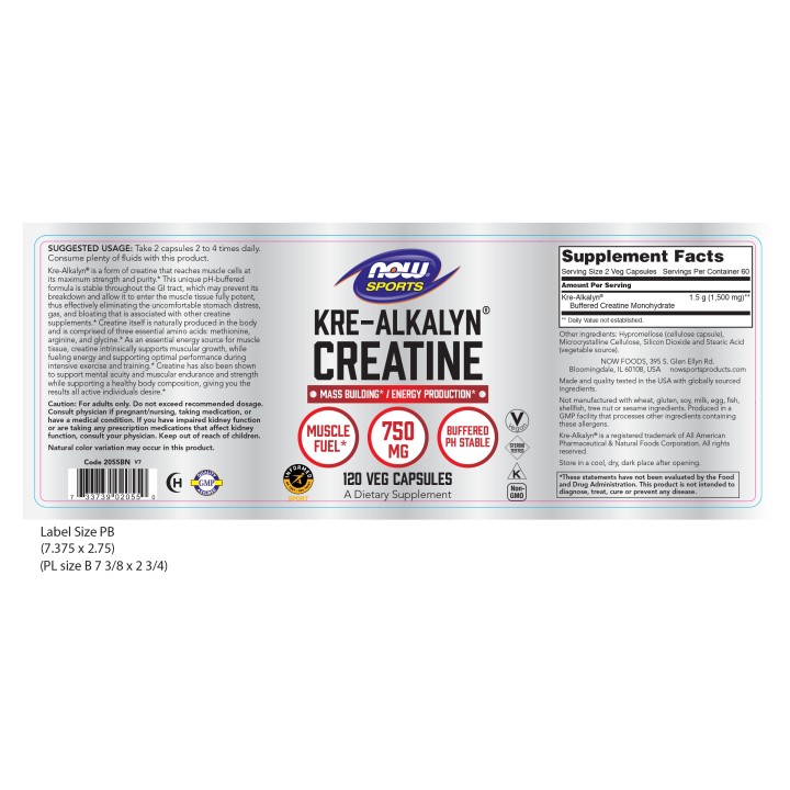 Kre-Alkalyn® Creatine Capsules