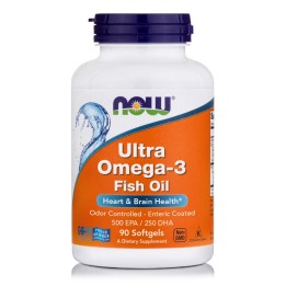 Ultra Omega-3 Fish Oil (Bovine Gelatin) Softgels