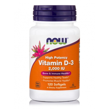 Vitamin D-3 2,000 IU Softgels