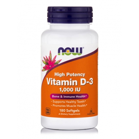 Vitamin D-3 1,000 IU Softgels