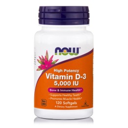 Vitamin D-3 5,000 IU Softgels