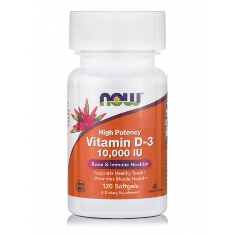 Vitamin D-3 10,000 IU Softgels