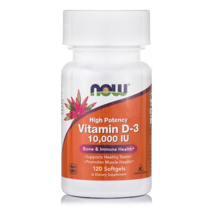 Vitamin D-3 10,000 IU Softgels