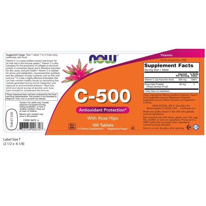 Vitamin C-500 Tablets