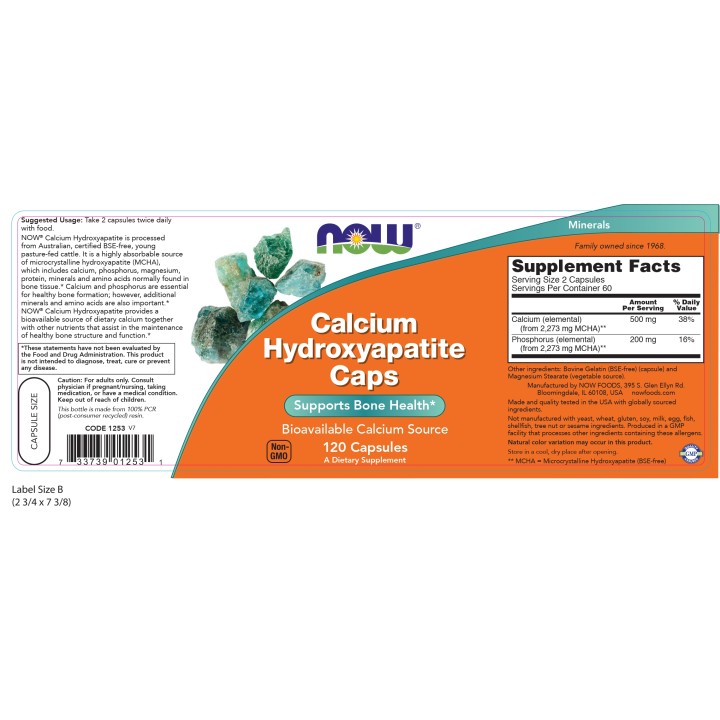 Calcium Hydroxyapatite Capsules