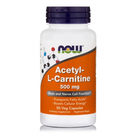 Acetyl-L Carnitine 500 mg Veg Capsules