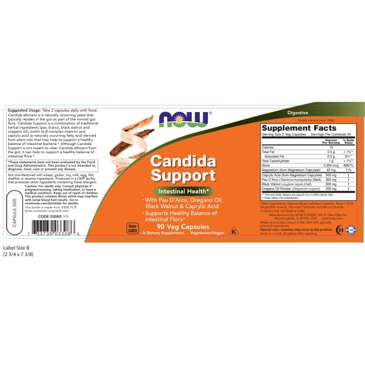 Candida Support Veg Capsules