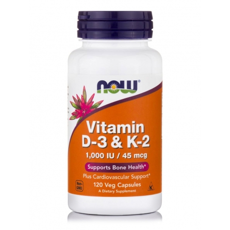 Vitamin D-3 & K-2 Capsules