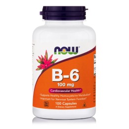 Vitamin B-6 100 mg Veg Capsules