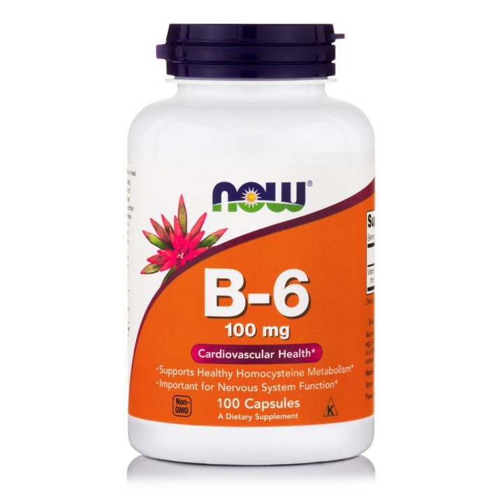 Vitamin B-6 100 mg Veg Capsules