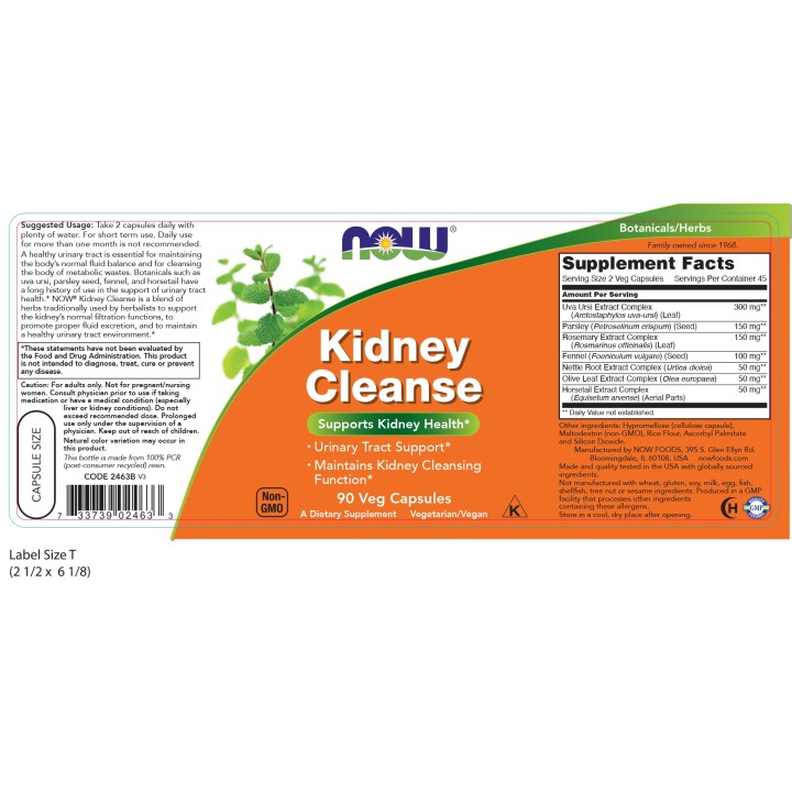 Kidney Cleanse Veg Capsules