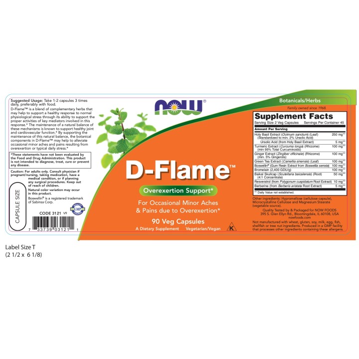 D-Flame™ Veg Capsules