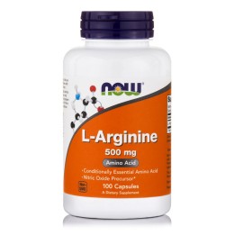 L-Arginine 500 mg Veg Capsules