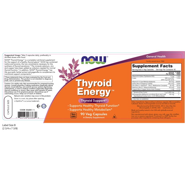 Thyroid Energy™ Veg Capsules