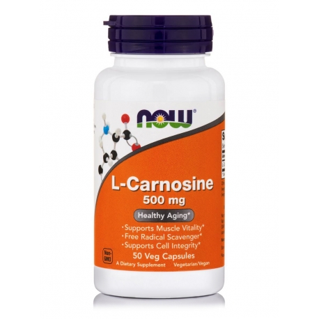 L-Carnosine 500 mg Veg Capsules