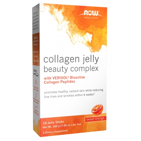 Collagen Jelly Beauty Complex, Sweet Orange Jelly Sticks