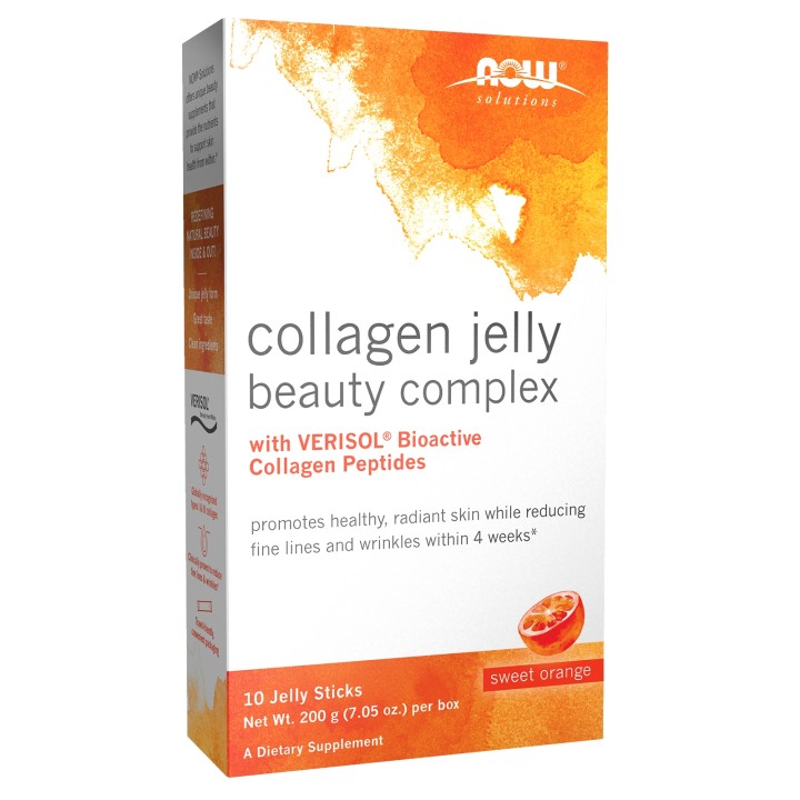 Collagen Jelly Beauty Complex, Sweet Orange Jelly Sticks