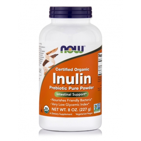 Inulin Prebiotic Pure Powder, Organic