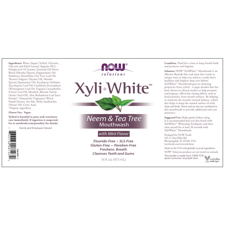 XyliWhite™ Neem & Tea Tree Mouthwash