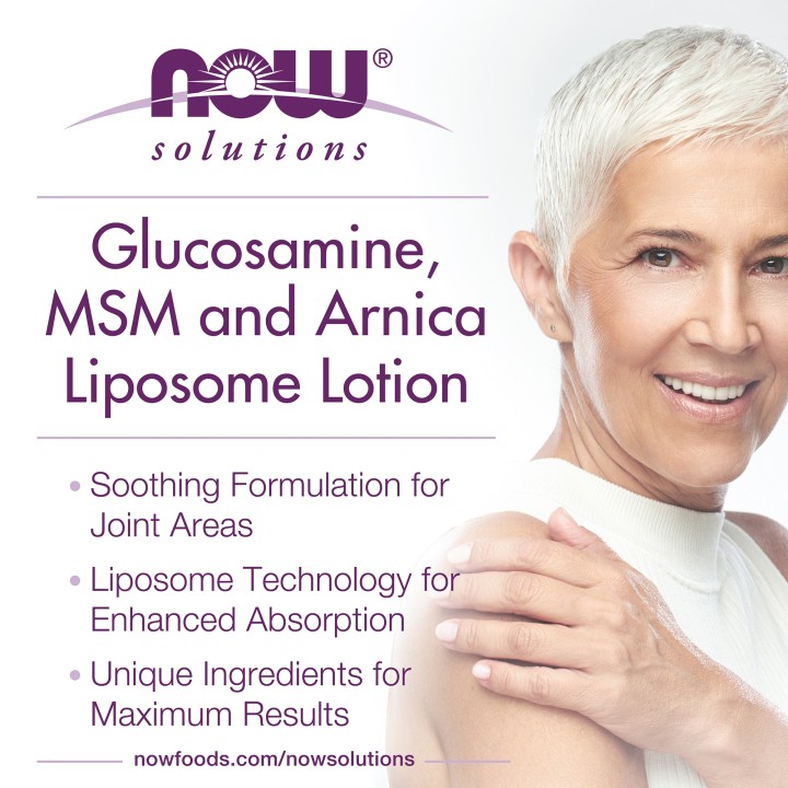 Glucosamine, MSM & Arnica Liposome Lotion