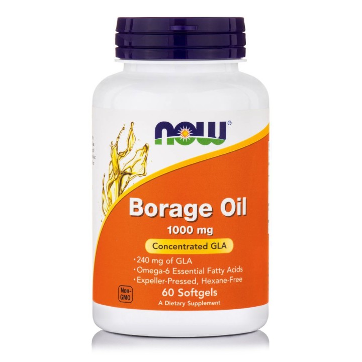 Borage Oil 1000 mg Softgels