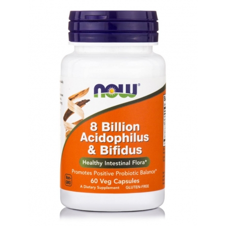 8 Billion Acidophilus & Bifidus Veg Capsules