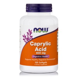 Caprylic Acid 600 mg Softgels