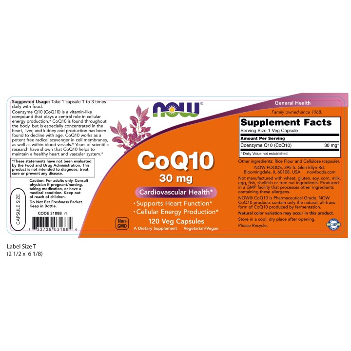 CoQ10 30 mg Veg Capsules