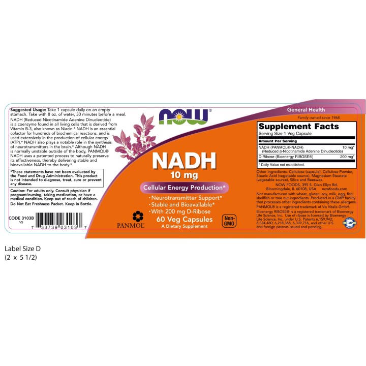 NADH 10 mg Capsules