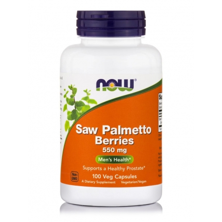 Saw Palmetto Berries 550 mg Veg Capsules