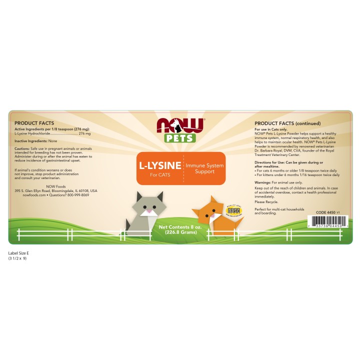 L-Lysine for Cats Powder