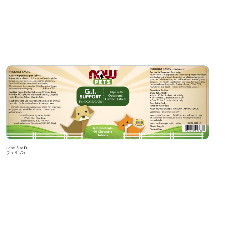 G.I. Support Chewables
