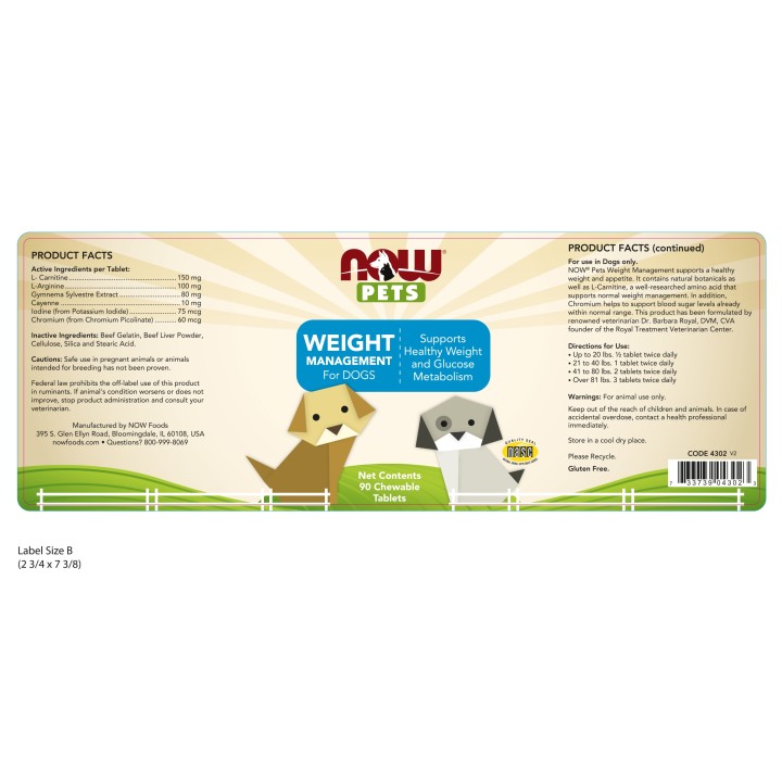 Weight Management Chewable Tablets