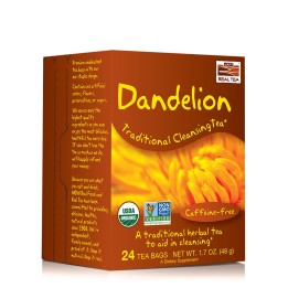 Dandelion Cleansing Herbal Tea, Organic
