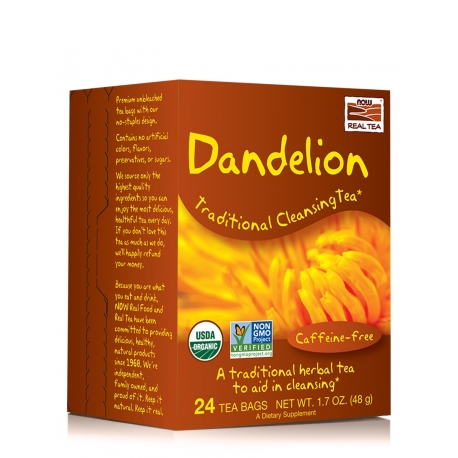 Dandelion Cleansing Herbal Tea, Organic