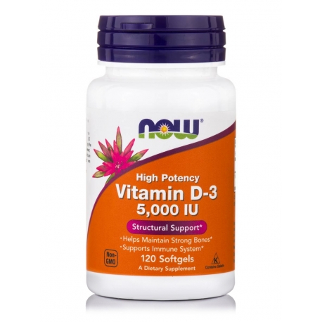 Vitamin D-3 5,000 IU Softgels