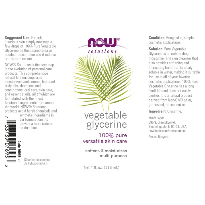 Vegetable Glycerine