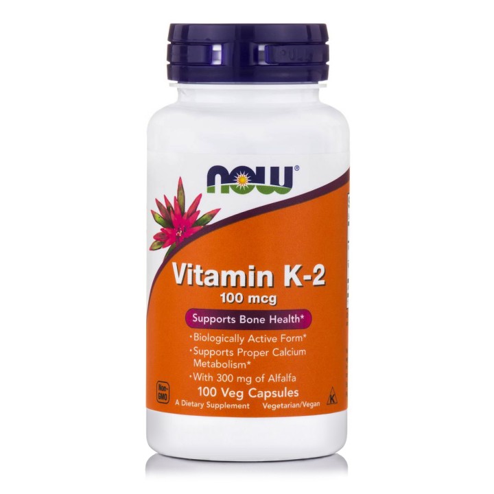 Vitamin K-2 100 mcg Veg Capsules
